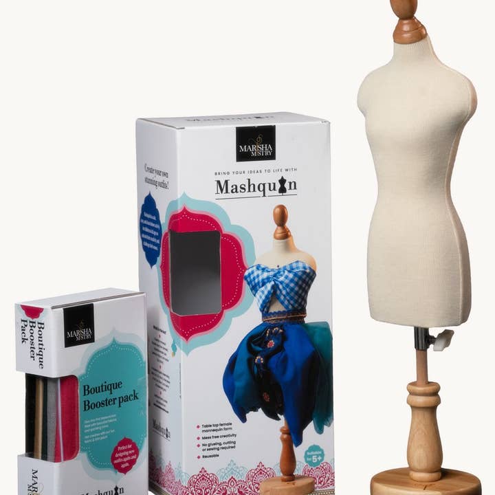 Mashquin – Kids’ Fashion Activity Kit | Reusable & Creative for wholesale by MARISHA MISTRY