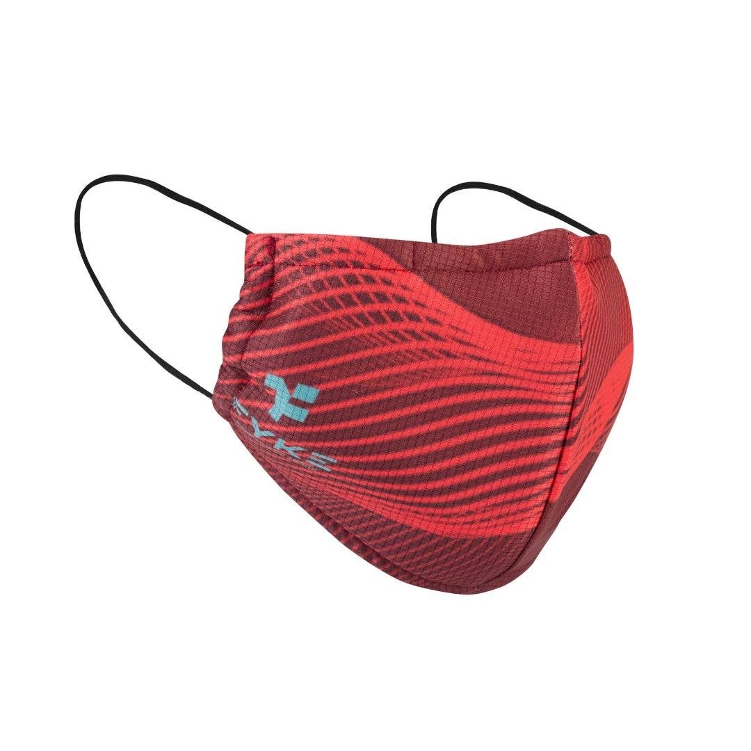 Fyke - Wholesale Protective Face Mask/Shield - Boost Facemask Dotted Lights Red0