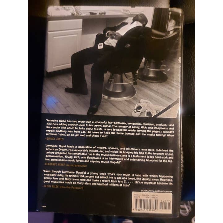 Real Retro - Wholesale Biography and memoir - Young, Rich, and Dangerous Jermaine Dupri Book1