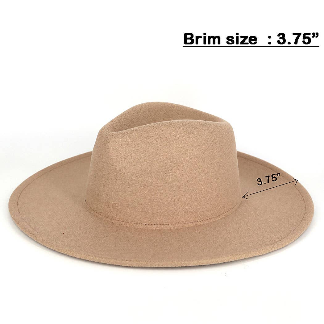 3AM BY H&D ACCESSORIES - Wholesale Fedora - Women's - SOLID PANAMA HAT0