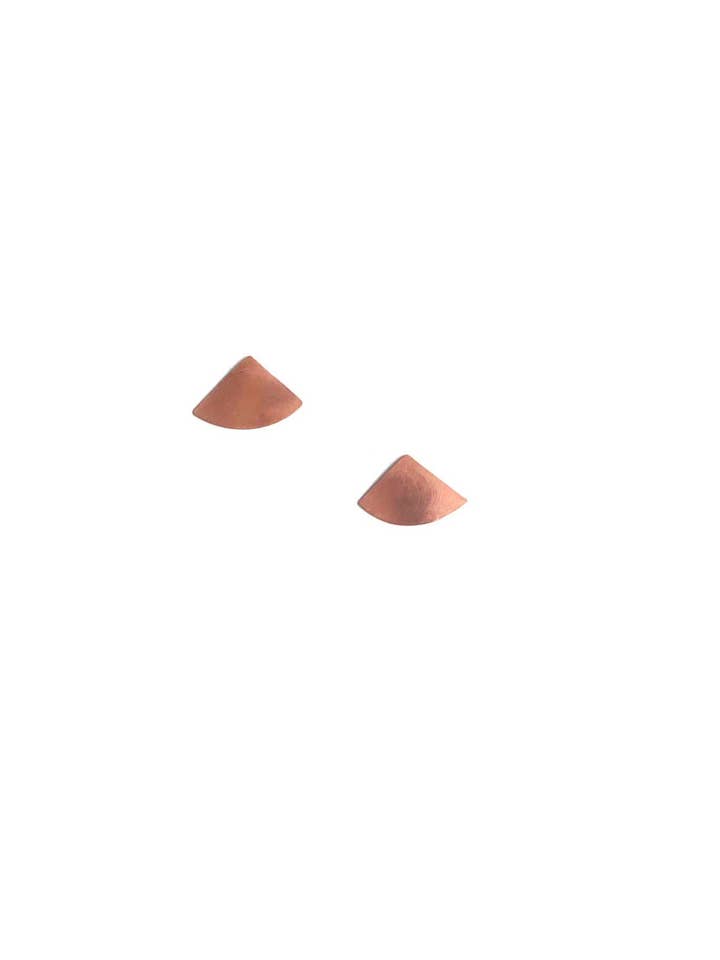 Copper Stud Earrings for wholesale by Courtney Fischer Jewelry