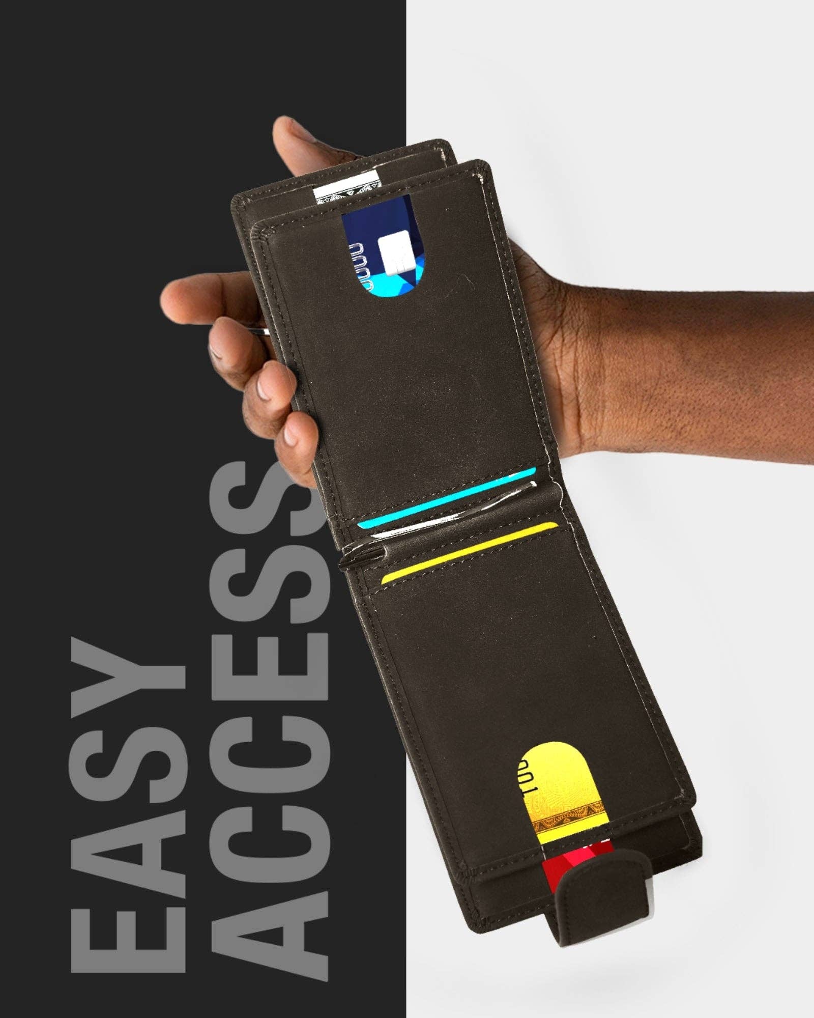 Access Denied Accessories – wholesale Wallet - Men’s – Bifold Wallet With Removable Money Clip Snap Closure21