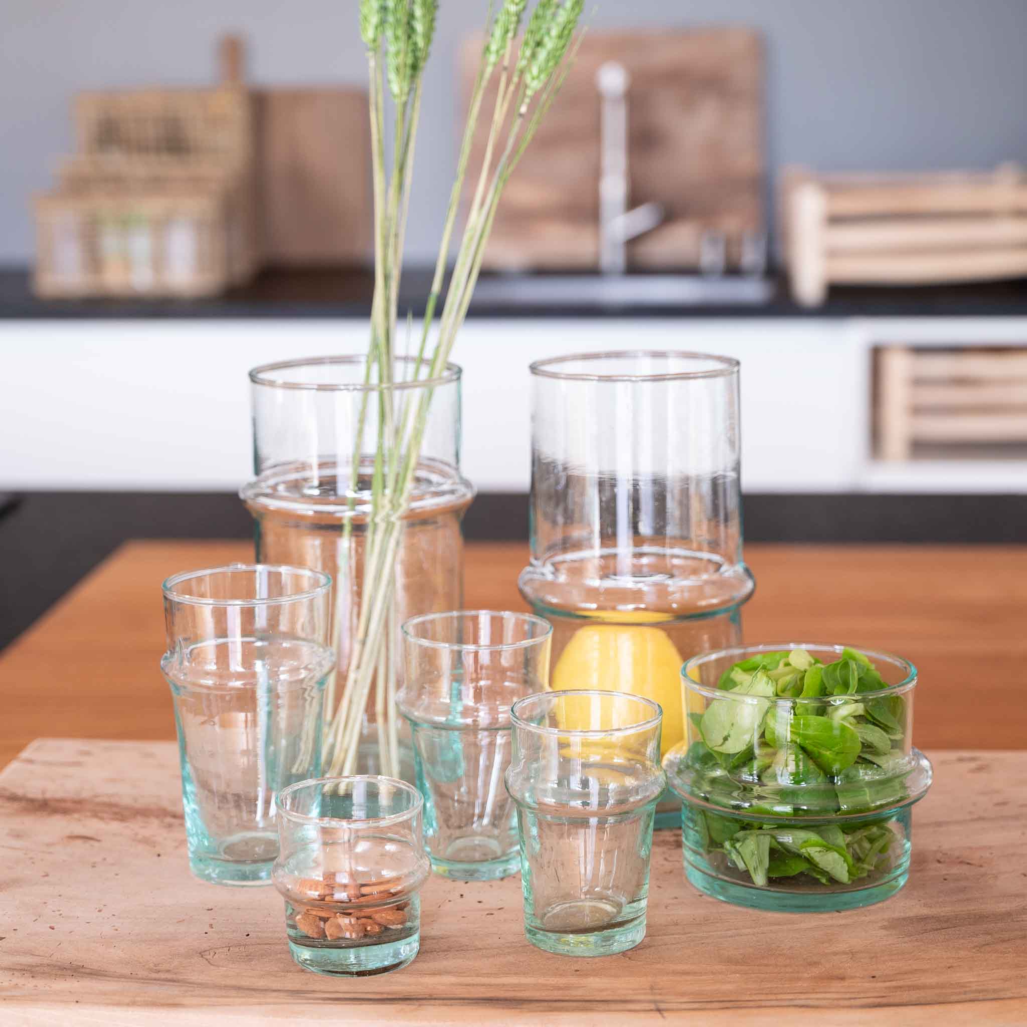 COSYDAR-DECO - Vente Carafe - Carafe Beldi en Verre Recyclé 20x9cm4