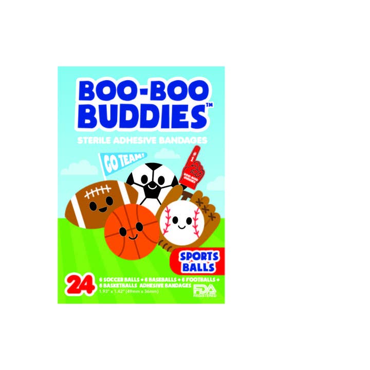 Boo Boo Buddies - Wholesale Bandaids/Bandages - Sports Balls Bandages