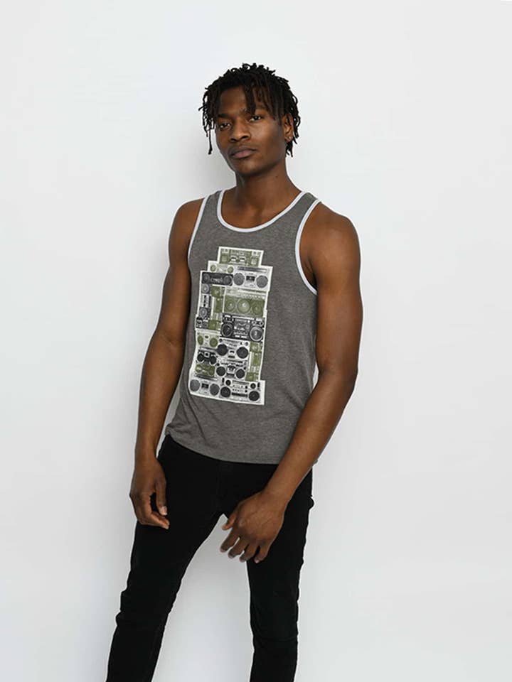 Boomboxes Rebel Tank für den Großhandel von Sugar And Bruno