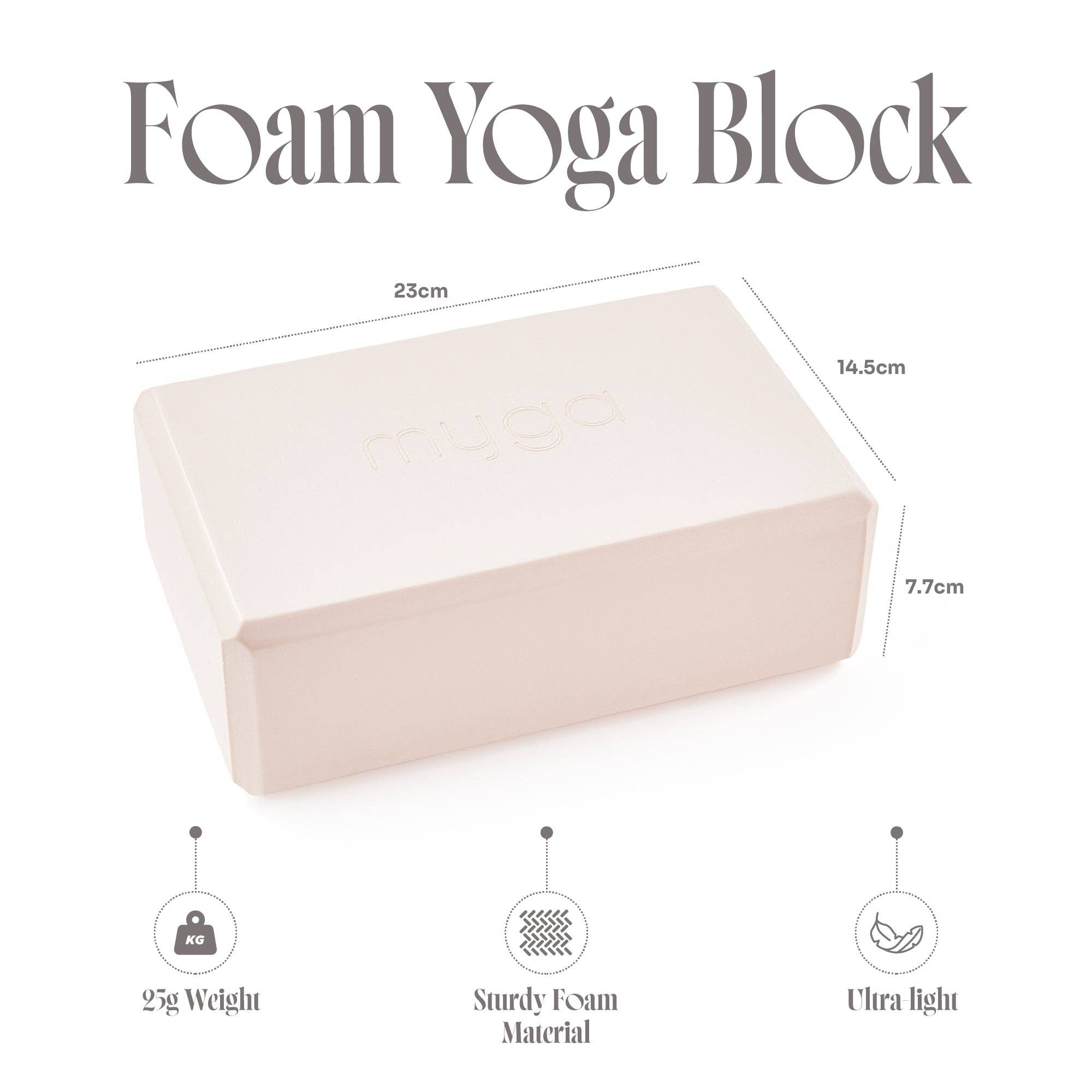 Myga - Wholesale Fitness Equipment - Foam Yoga Block - 6 Colours Available14