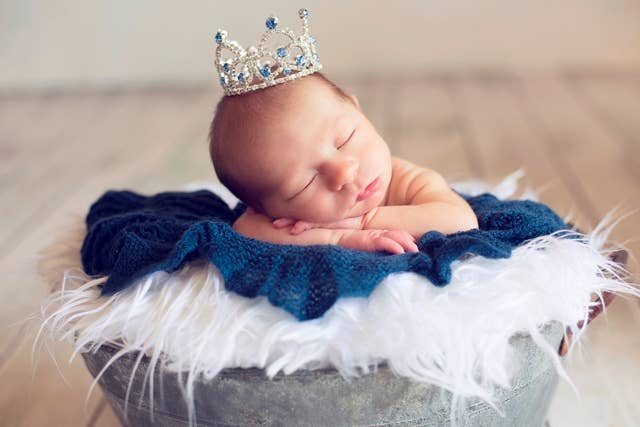 The Daisy Baby LLC – Großhandel Tiara – Kinder – Hellblaue Strass-Kronentiara für Kinder0
