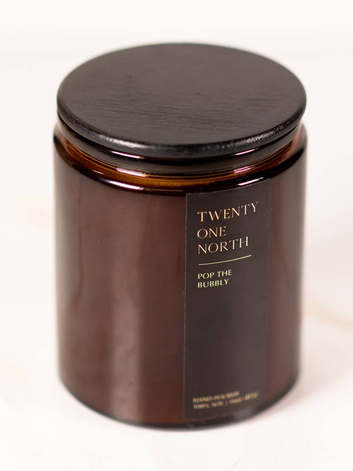 Pop The Bubbly Doftljus för wholesale av Twenty One North Candle co