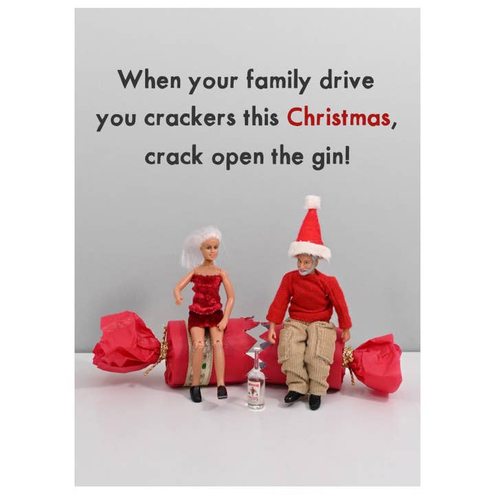 Bold & Bright – wholesale Christmas card – Crackers | Christmas Card | Funny