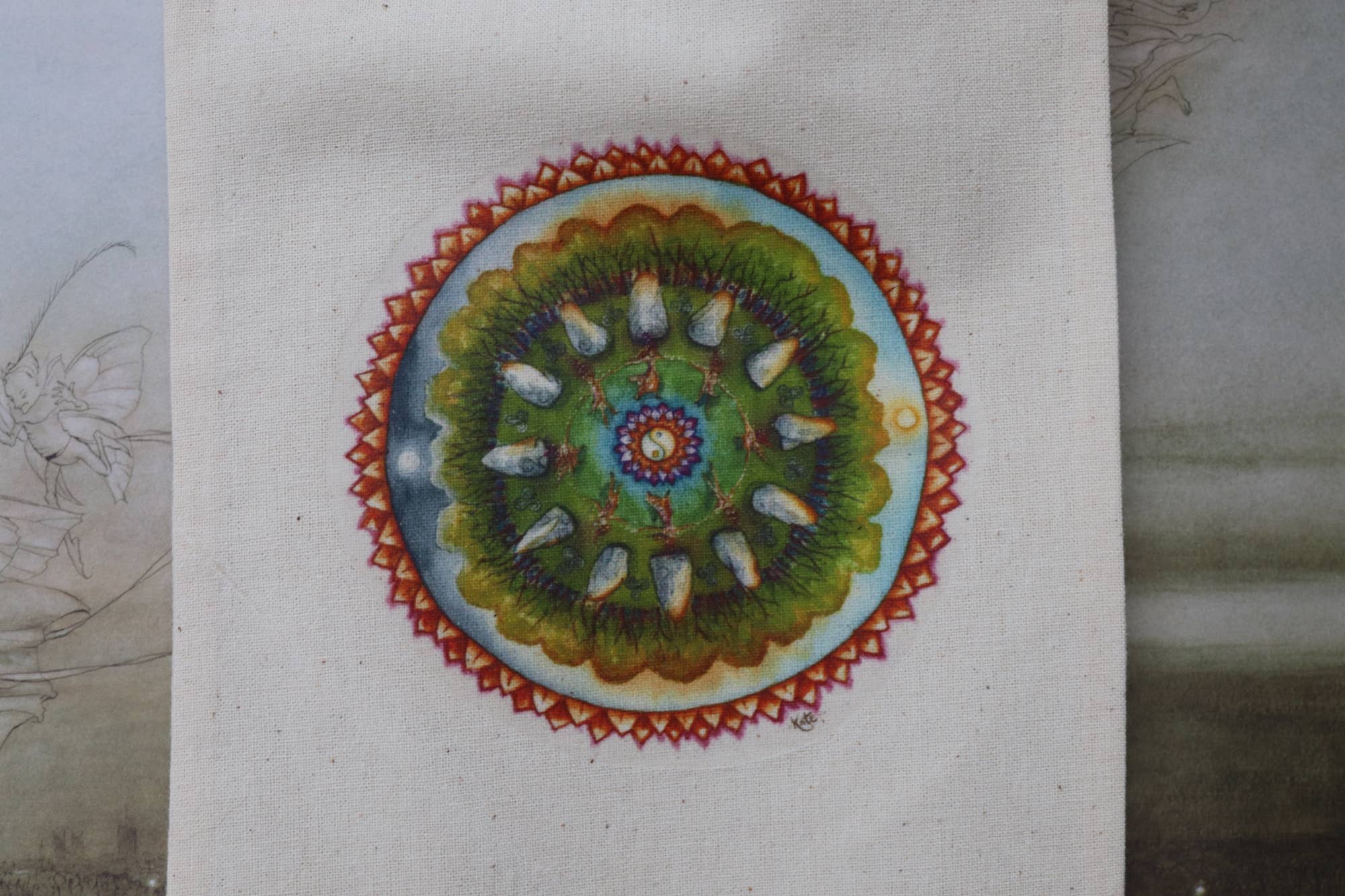 FreeRangeFaeries - Wholesale Pouch - Women's - Earth Magic Tarot Pouch4