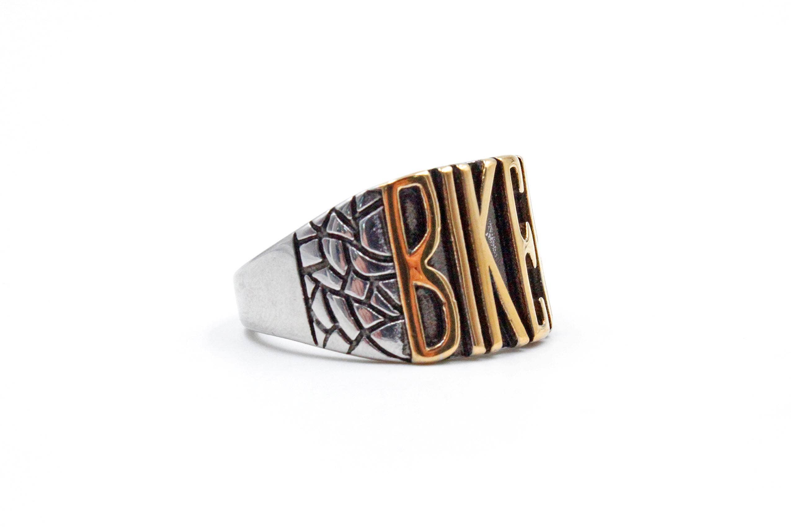 Awaken - Wholesale Band/Stacked Ring - BIKE-A-348 Letter Ring1