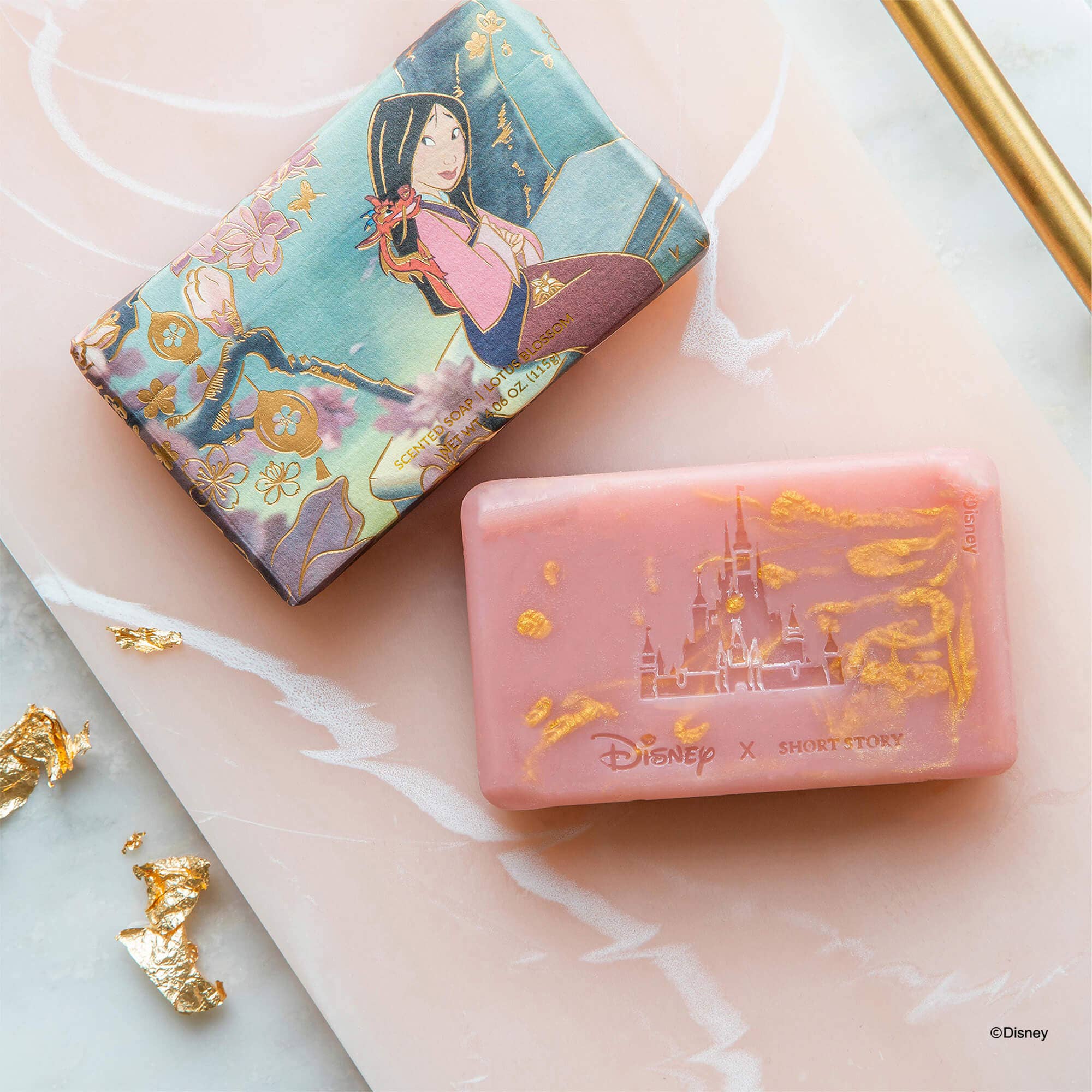 Short Story - Wholesale Bar Soap - Disney Soap Mulan & Mushu3