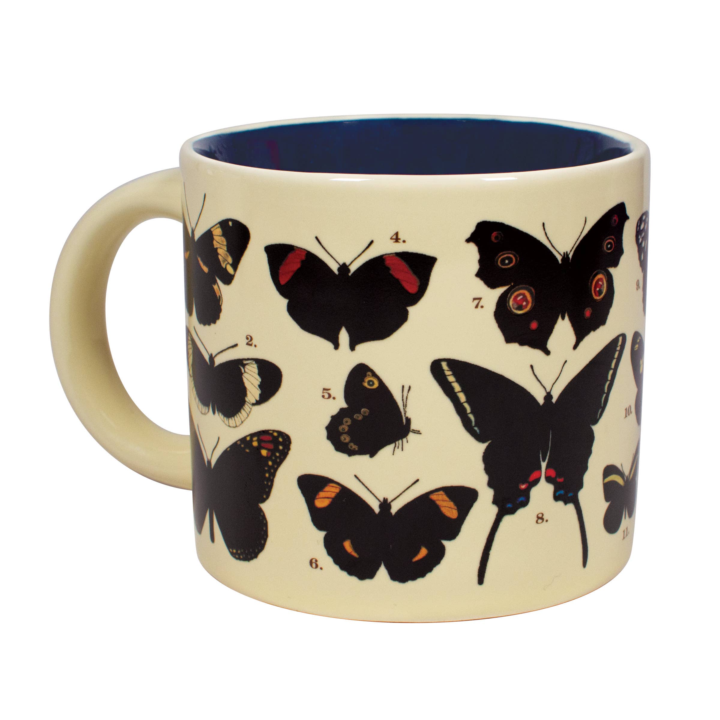 Unemployed Philosophers Guild - Wholesale Coffee Mug - Butterflies Heat-Changing Coffee Mug3