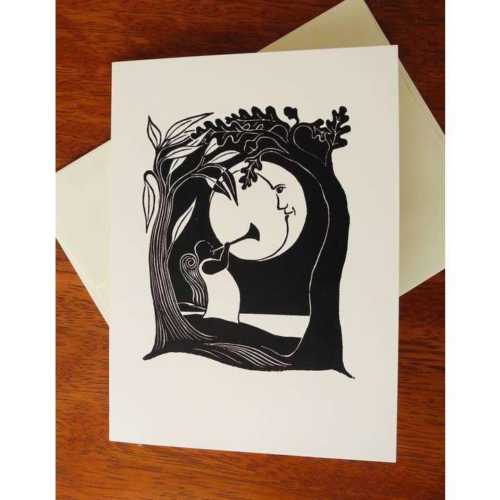 Merrymeeting Press - Wholesale Everyday Greeting Card - Moonlight card