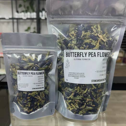 ERTH World Corp DBA Stone+Sage - Wholesale Loose Tea - Blue Butterfly Pea Flower Organic | Clitoria ternatea Tea0