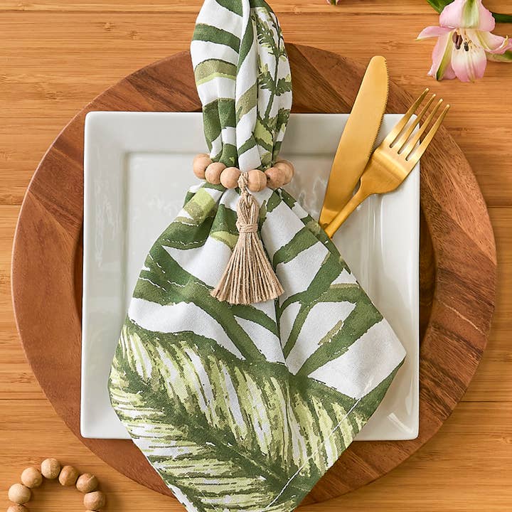 Design Imports - Wholesale Napkin Ring - Tassel Napkin Ring3