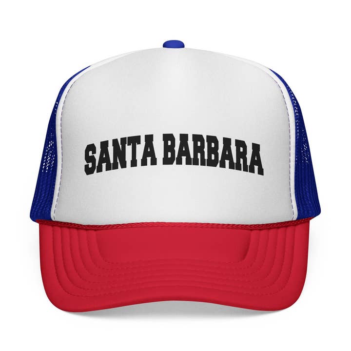 Casquette style camionneur collégial de Santa Barbara, Californie pour la vente par Hey Mountains