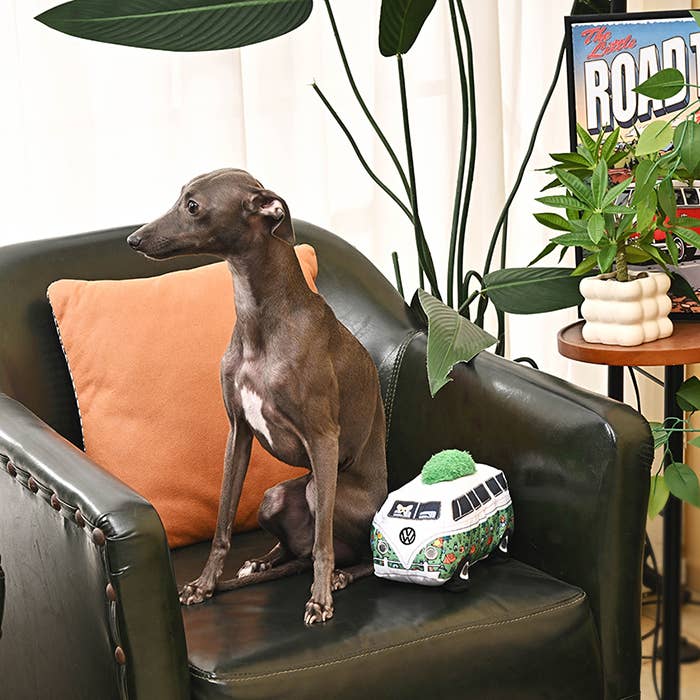 Hugsmart Products Inc - Wholesale Pet Plush Toy - Dog - HugSmart Pet - Volkswagen | Camper Van Plush Toy4