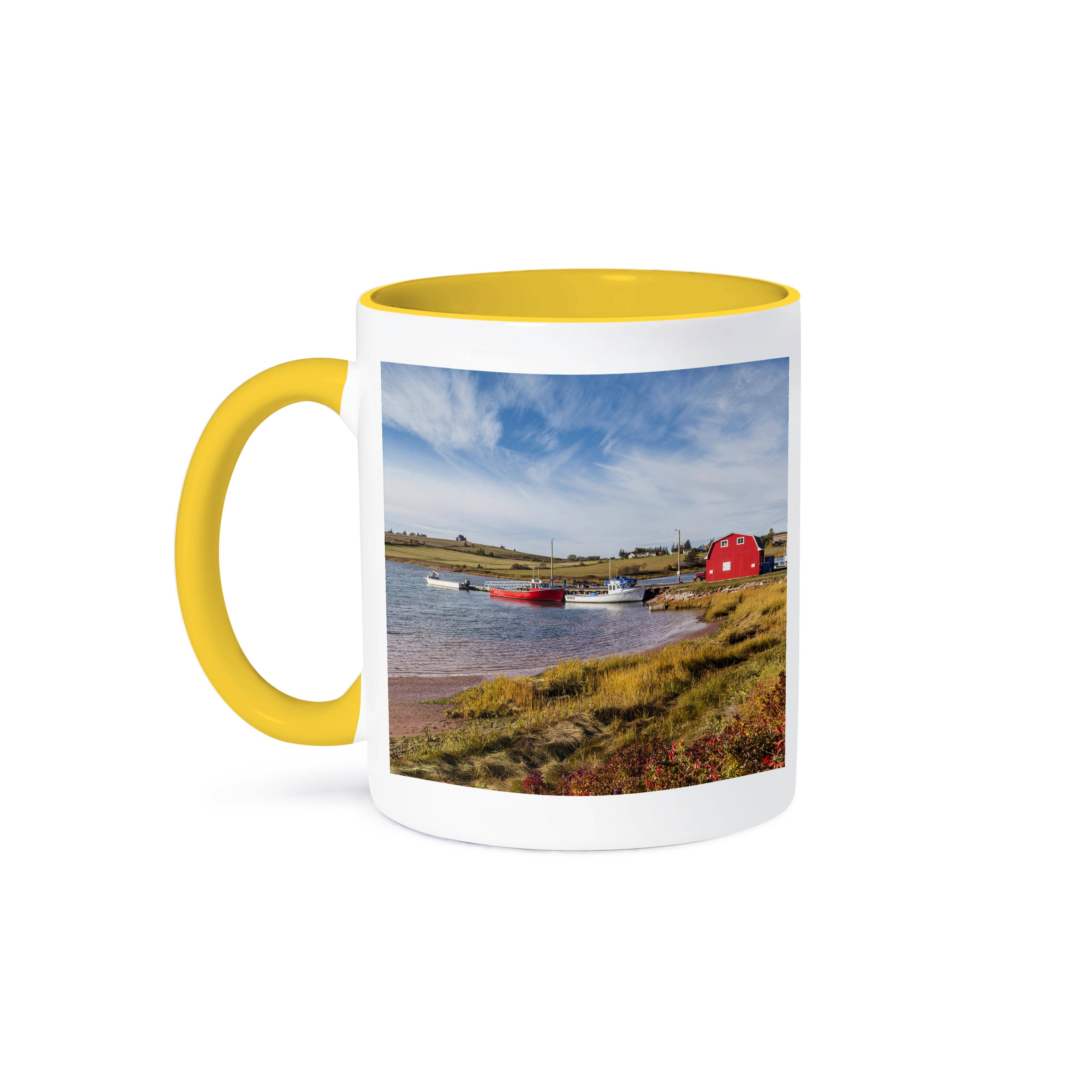 3dRose - Wholesale Coffee Mug - 3dRose, Canada, PEI, French River. Small fishing harbor., Mug0