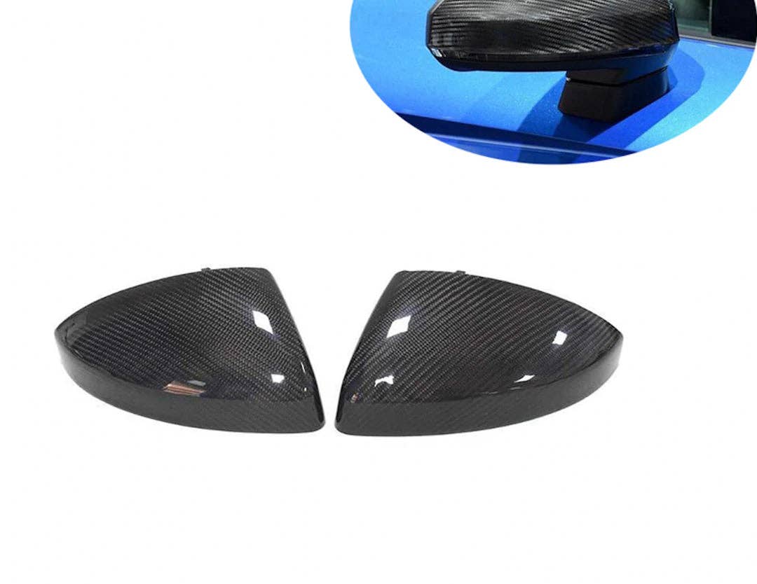 Carbon Deluxe – wholesale Car Decorative Charm - Unisex – CD carbon mirror caps for Audi TT /TTS /TTRS 8S3
