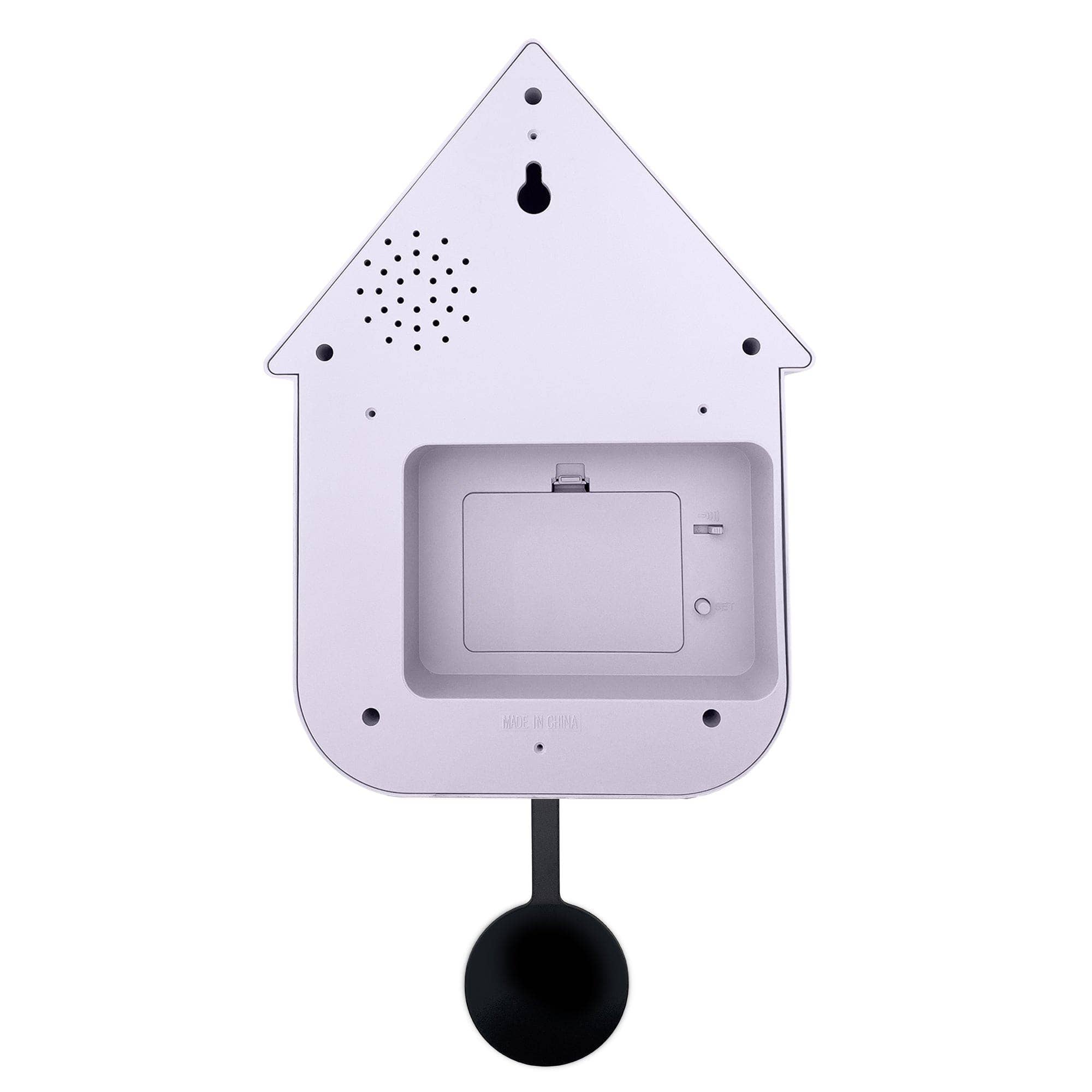 NeXtime - Wholesale Wall Clock - Wall clock 21.5x41.5x8.5cm - Pendulum - Cuckoo -NeXtime 'Twitter'9