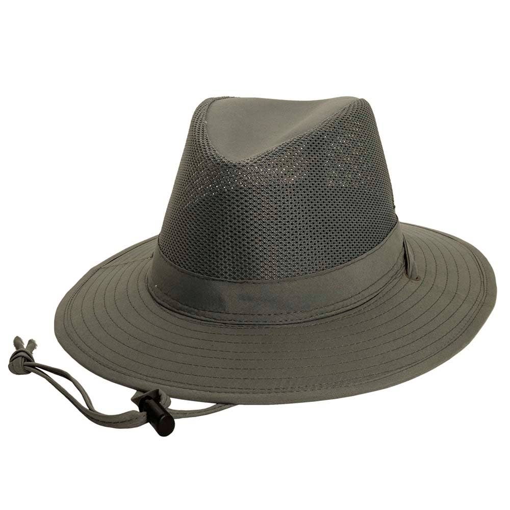 American Hat Makers – Chapéu de caminhada – Unissexo por atacado – Chapéu de Sol Safari Outdoor - Estilo Pescador - (Pré-embalagem de 12)0