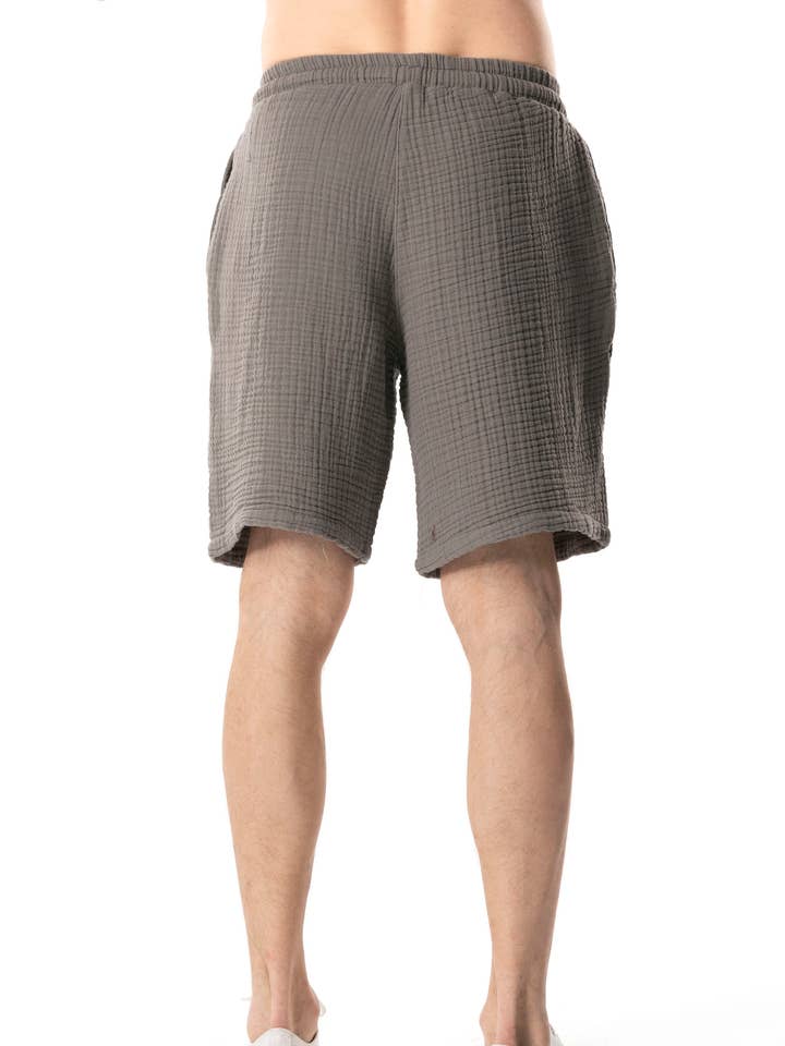 Pantaloncini Multi Muslin da Uomo (161.540.28); 100% Cotone per la vendita all'ingrosso da parte di Fulmarix