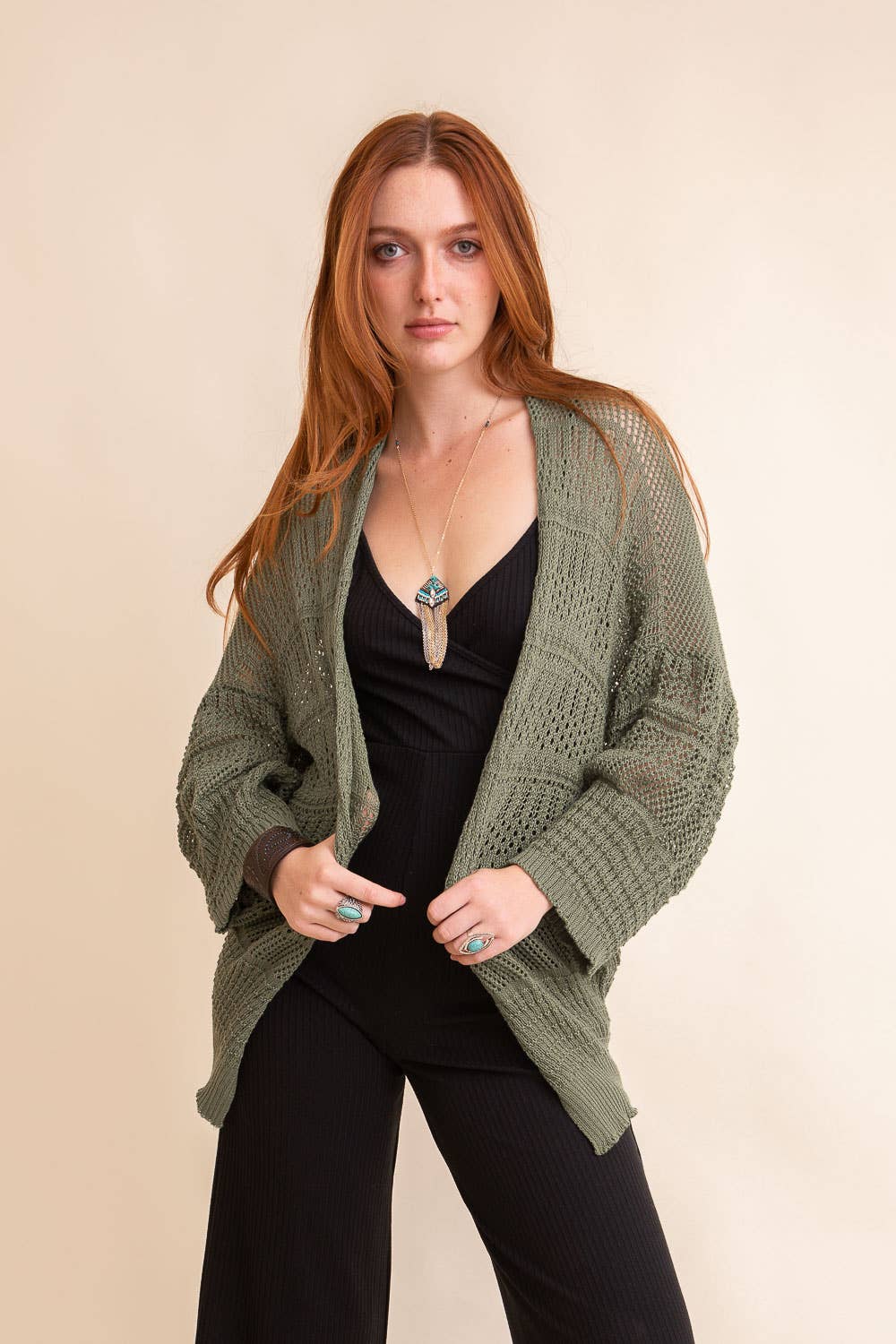 Leto Accessories – wholesale Cardigan – Women’s – Bestselling Cozy Open-Front Knit Cardigan 🛍️11