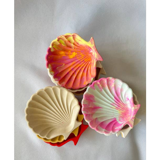 Studio Rein - Wholesale Jewelry Dish - Seashell Trinket Dish 10.7 x 10.5 x 2 cm