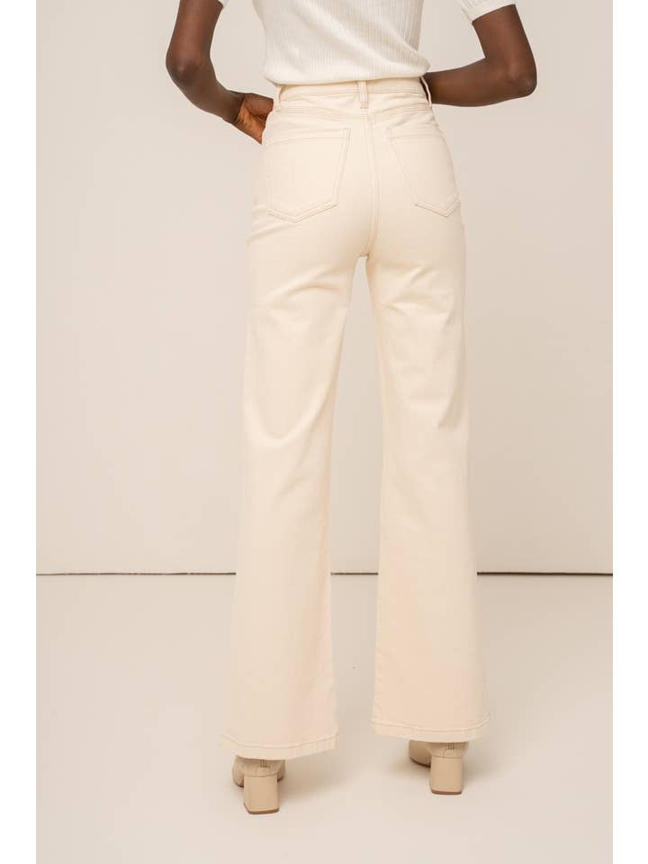 Oraije Paris - Wholesale Jeans - Women's - Gaspard wide jeans4