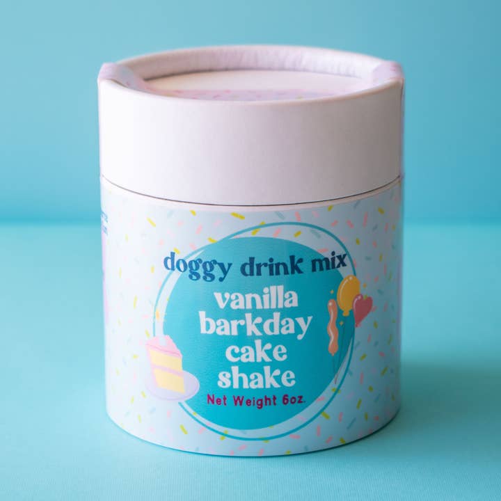 Vanilla Barkday Cake Shake - Dog Drink & Latte Mix for Dogs and other Purchase Wholesale pupsicle. Free Returns & Net 60 Terms on Faire trending on Faire.