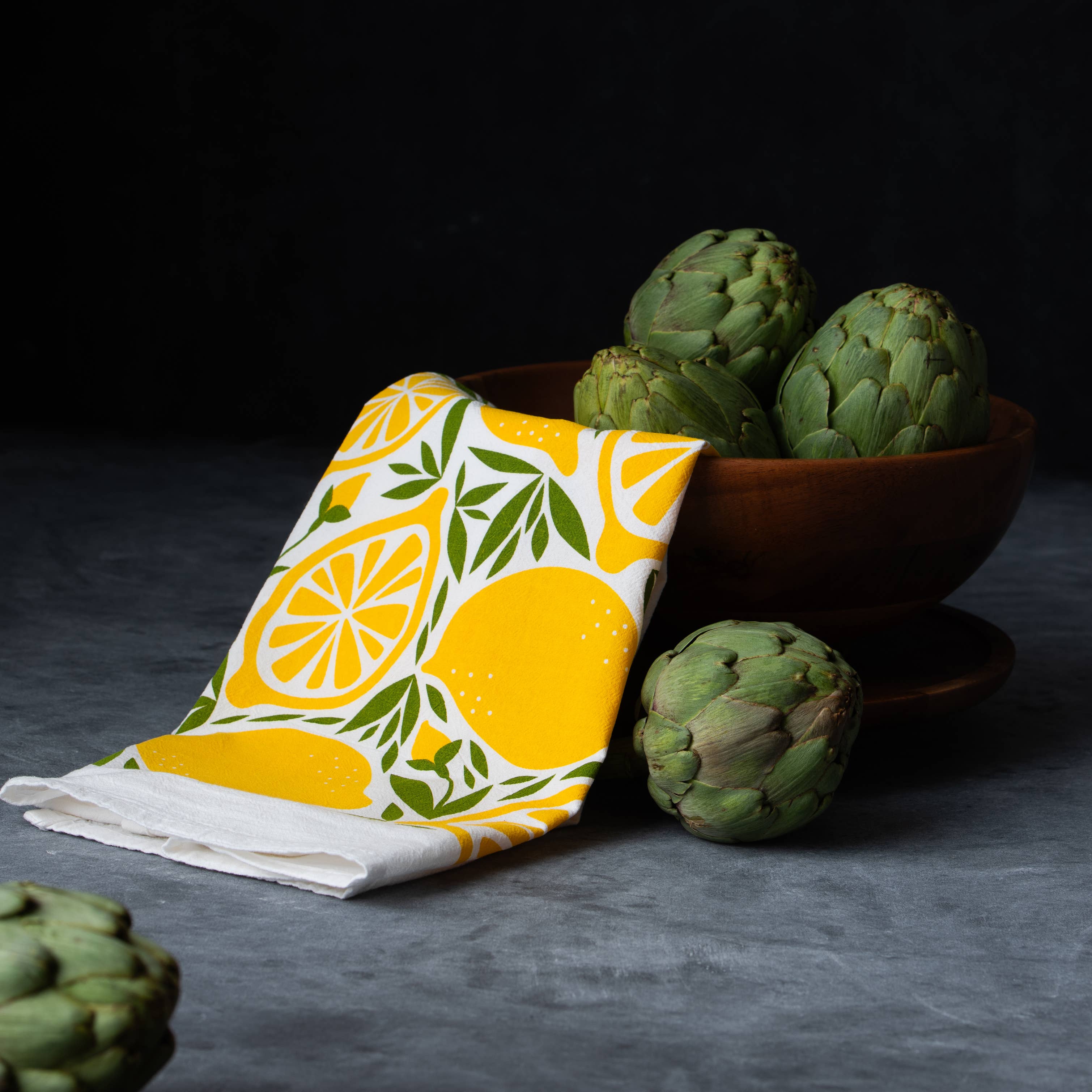 HAZELMADE® Tea Towels + Gifts - Vendita all'ingrosso Strofinacci - Strofinaccio al Limone | Decorazione da Cucina3