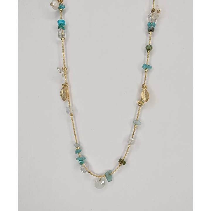 Collana di perle di cristallo fatta a mano. per la vendita all'ingrosso da parte di BETTYOH INC