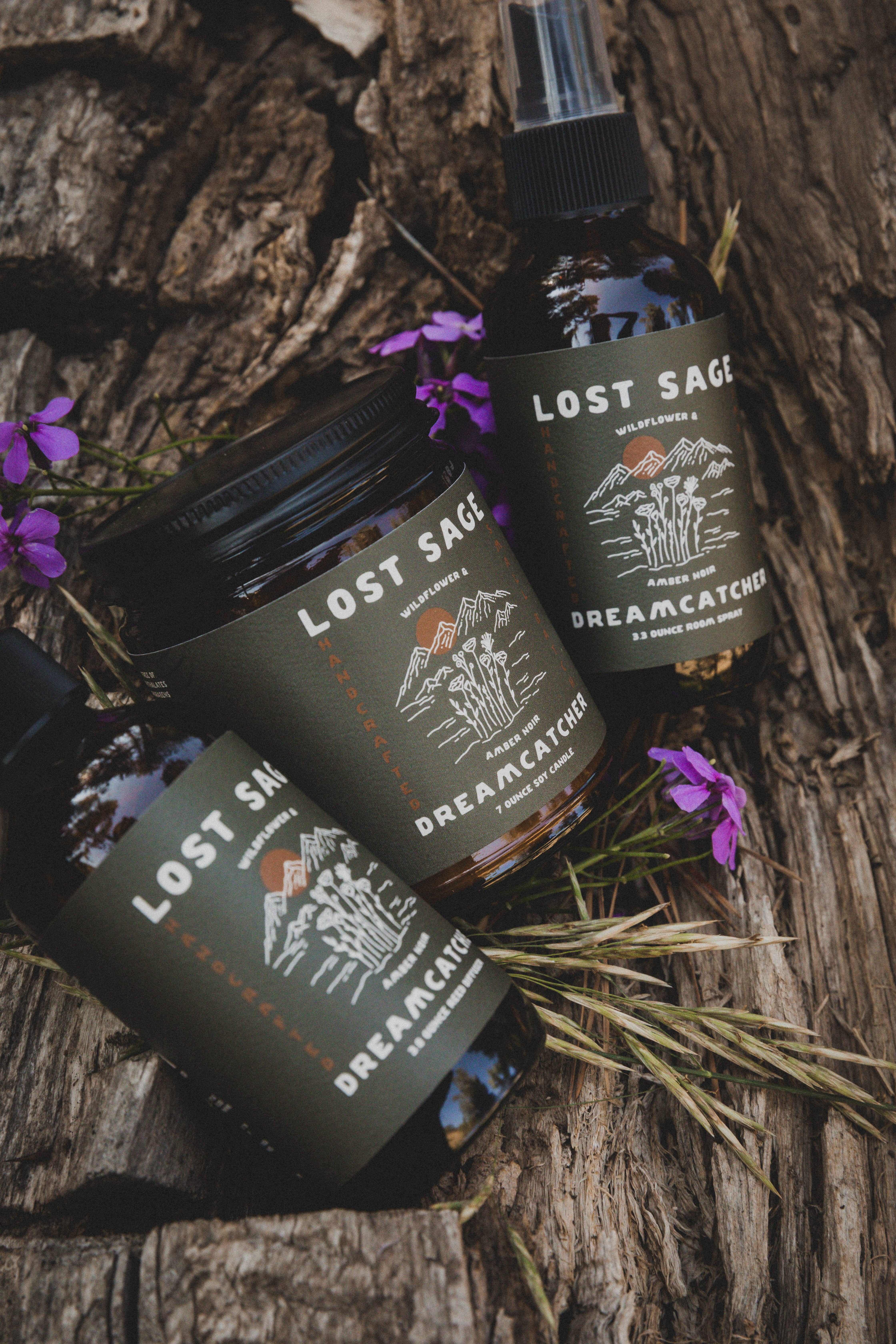 Lost Sage – wholesale Jar/filled candle – Dreamcatcher Soy Candle4