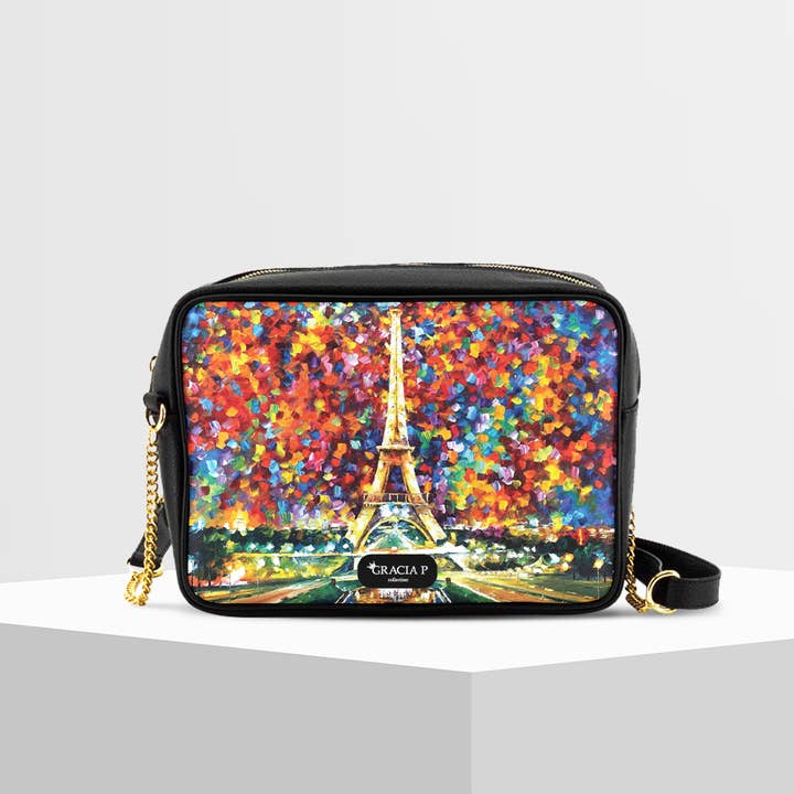 Tizy Bag af Gracia P - Made in Italy - Paris farver for engroshandel hos GLOBALSHOP SRL