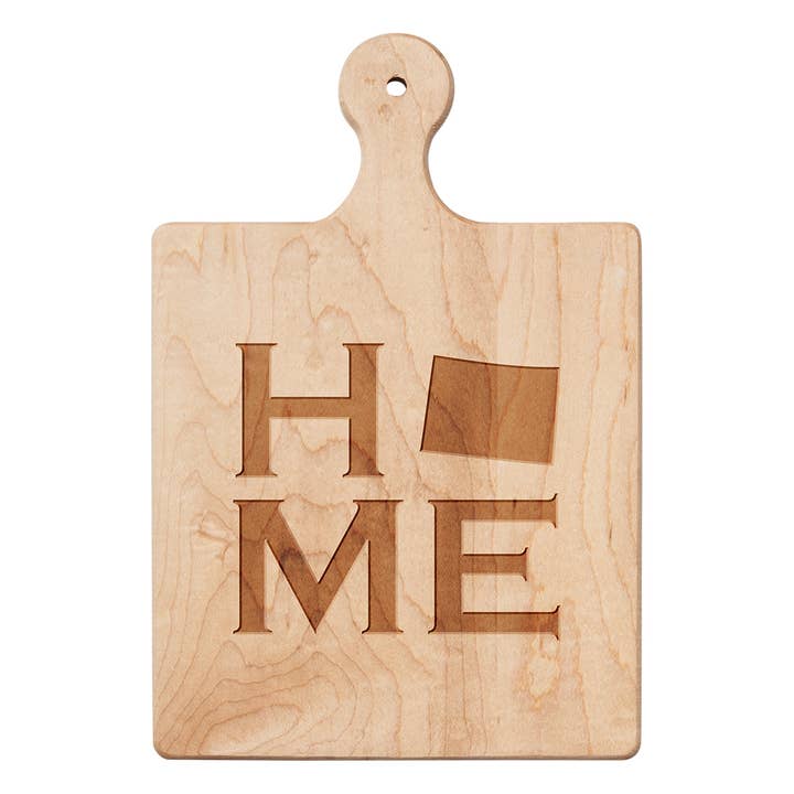 "Colorado" Artisan Maple Paddle Board | 9" x 6" for wholesale by Sophistiplate