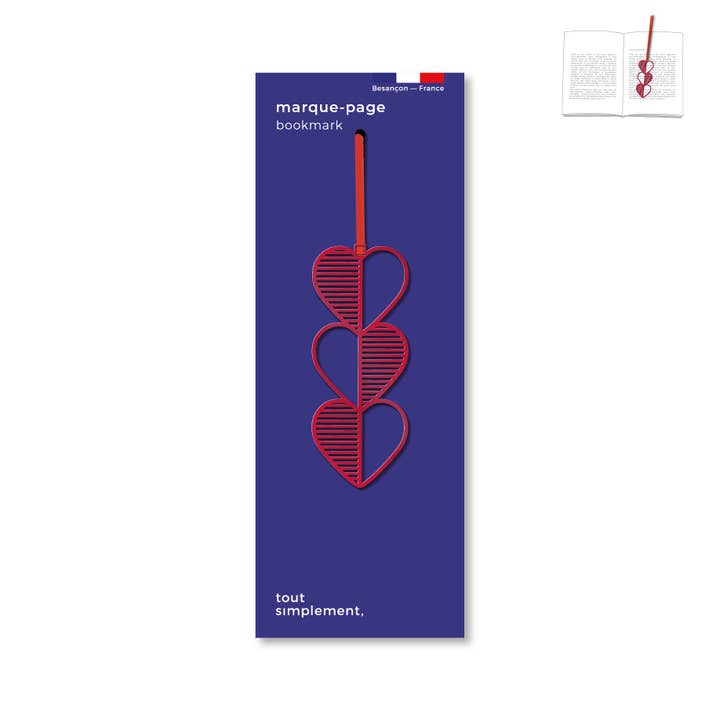 tout simplement – Marcador por atacado – Marcador de coração8