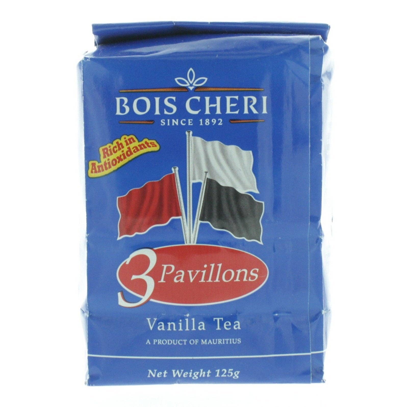 Taste of Paradise - Wholesale Tea Bags - Bois Cheri Trois Pavillons - Vanilla Flavor - Loose Black Tea (125g)0