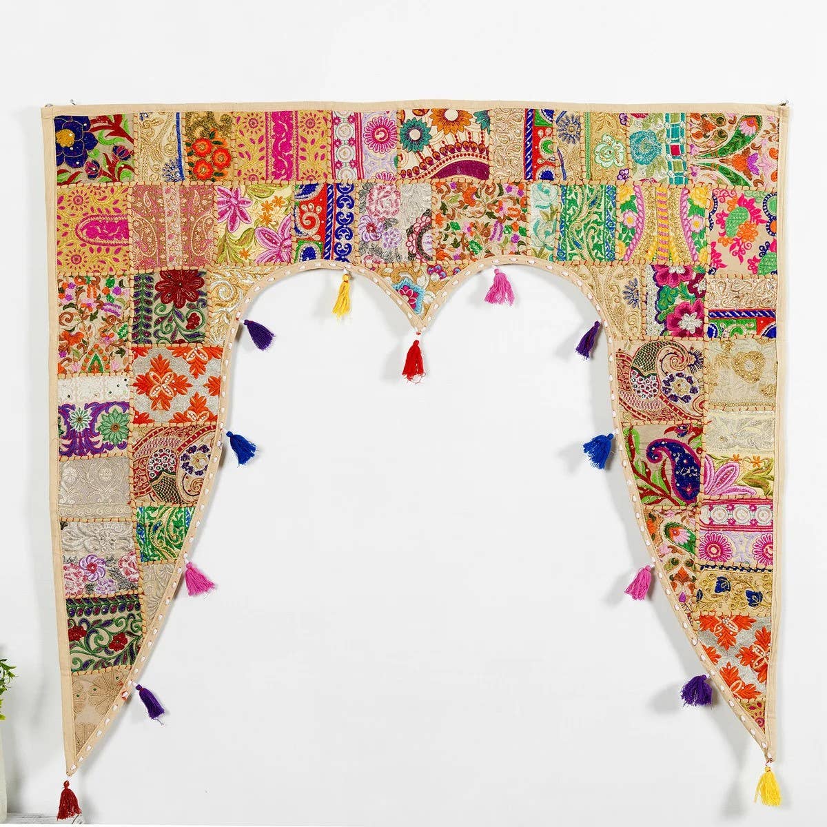 bhavnas boutique - Wholesale Valance - Vintage Door Valance Home Decor Toran