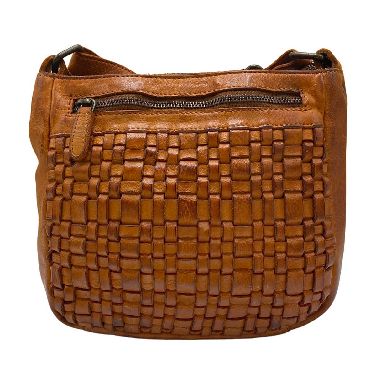 Arrigo - Wholesale Crossbody Bag - Women's - Arrigo Braided Leather Crossbody Shoulder Bag - 4 Colours22