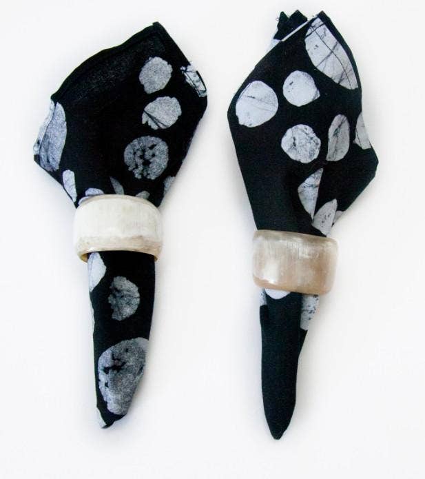 World Peaces - Wholesale Napkin Ring - Reclaimed Horn Napkin Rings4