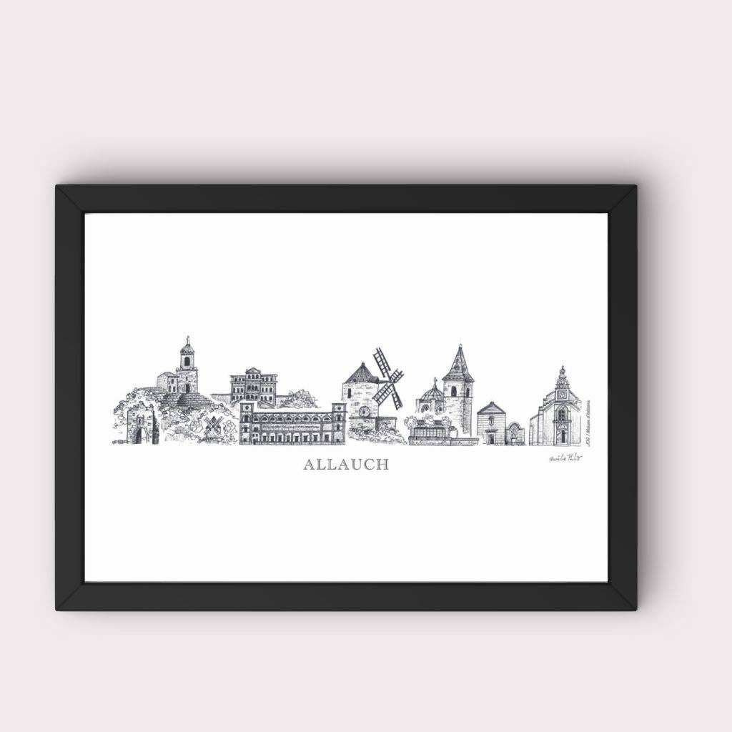 JOG | Maison d’éditions - Vendita all'ingrosso Stampa artistica - Affiche - Murale Allauch - Aurélie Philis0