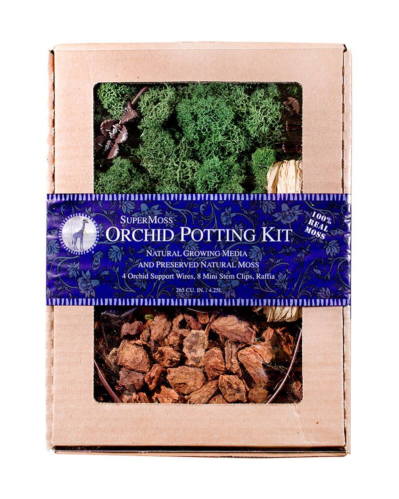 SuperMoss - Vendita all'ingrosso Kit per lavoretti fai da te - Kit per invasare orchidee, muschio di renna2