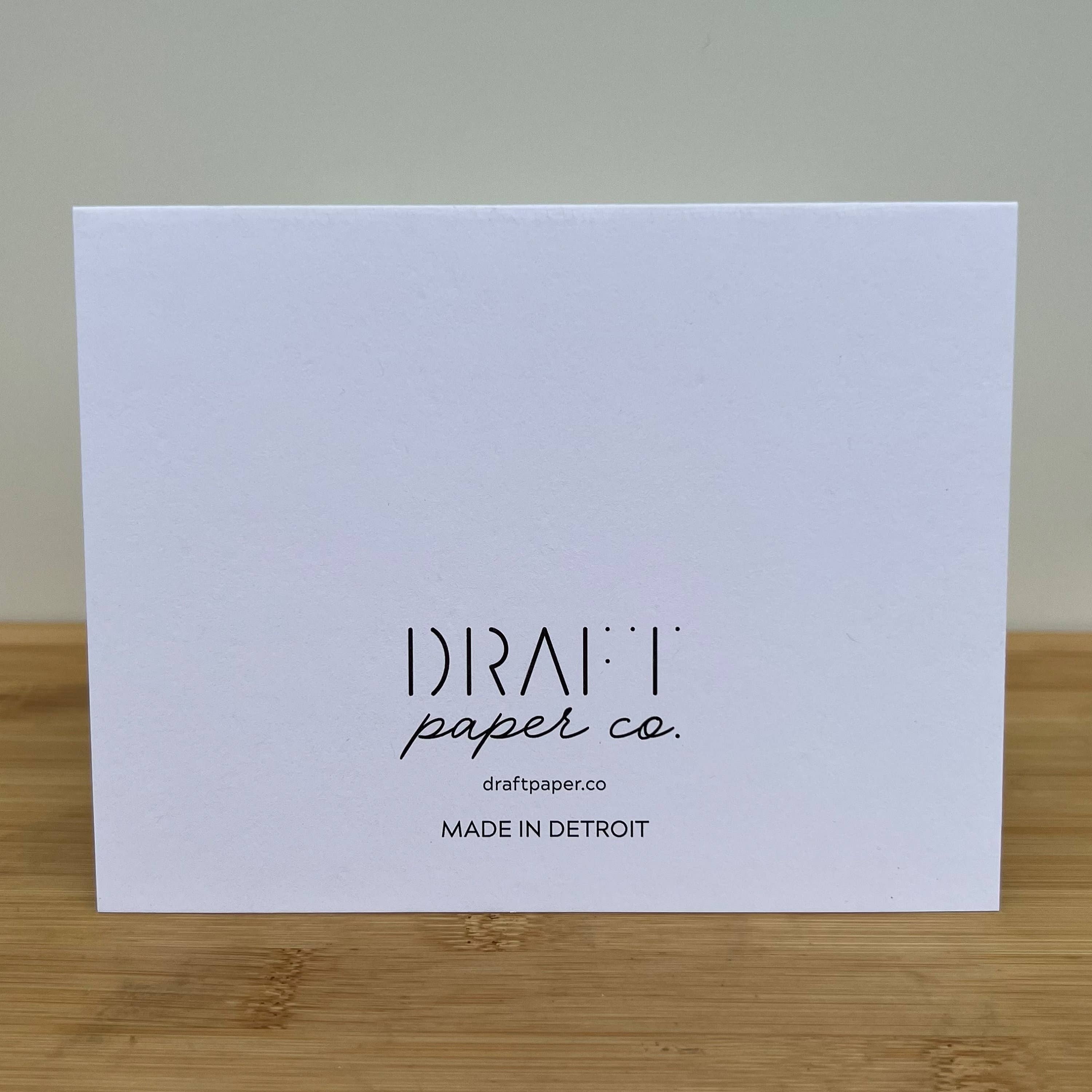 Draft Paper Co. - Wholesale Love Card - Greeting Card • Love Is In The Air2