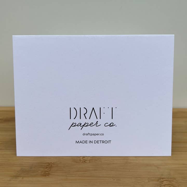 Draft Paper Co. - Wholesale Love Card - Greeting Card • Love Is In The Air2