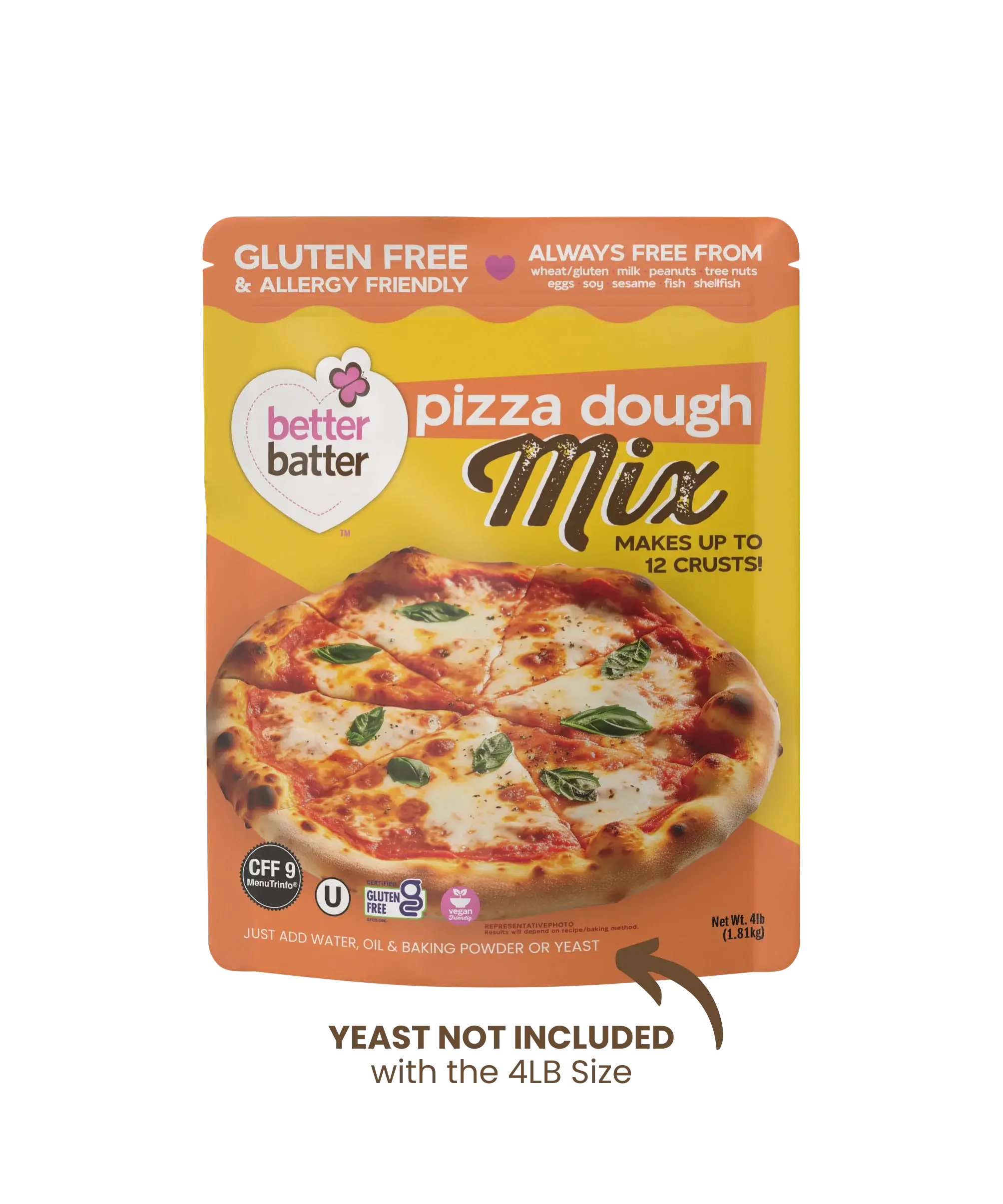 Better Batter – Großhandel Glutenfreies Mehl – Better Batter glutenfreier Pizzateig-Mix2