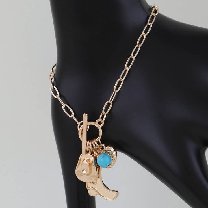 Wild West Charms Toggle Chain Bracelet and other Purchase Wholesale west epoxy resin. Free Returns & Net 60 Terms on Faire trending on Faire.