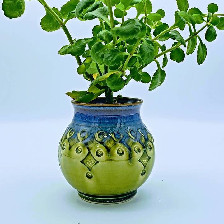 Plays in Mud Pottery - Wholesale Plant Pot - Large Tabletop Planter - Handmade Pottery Planter - MTO