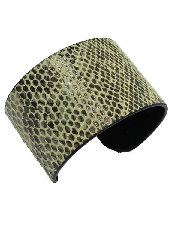 (N046) BRACCIALETTO IN PELLE DI SERPENTE per la vendita all'ingrosso da parte di Jewelry Max