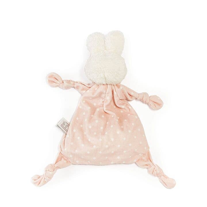 Bunnies By the Bay - Wholesale Security/Cuddle Blanket - Baby - Blossom Bunny Knotty Friend
